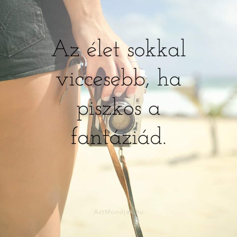 Az élet sokkal viccesebb, ha piszkos a fantáziád